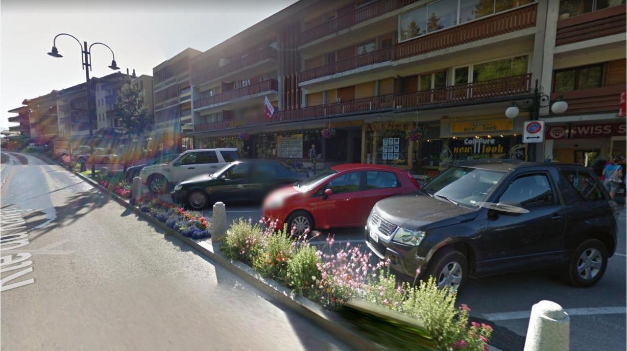 Appartement En Plein Centre De Crans Montana Экстерьер фото