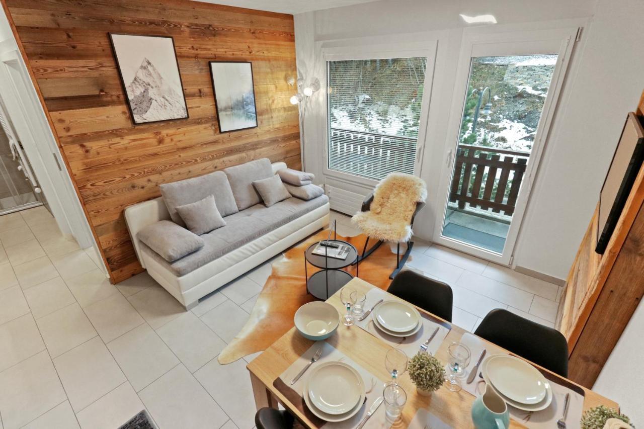 Appartement En Plein Centre De Crans Montana Экстерьер фото