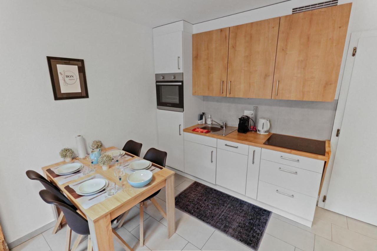 Appartement En Plein Centre De Crans Montana Экстерьер фото