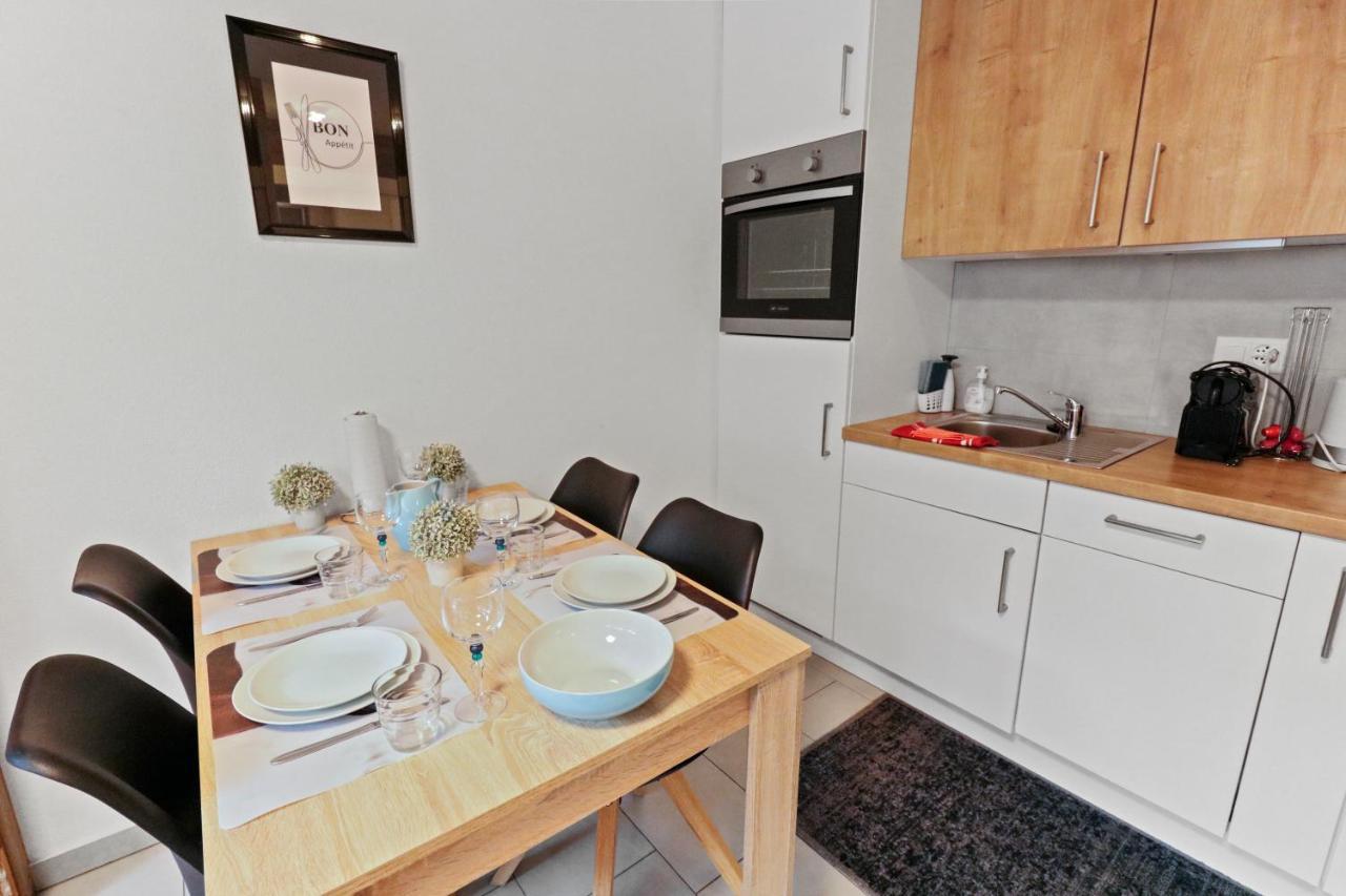 Appartement En Plein Centre De Crans Montana Экстерьер фото
