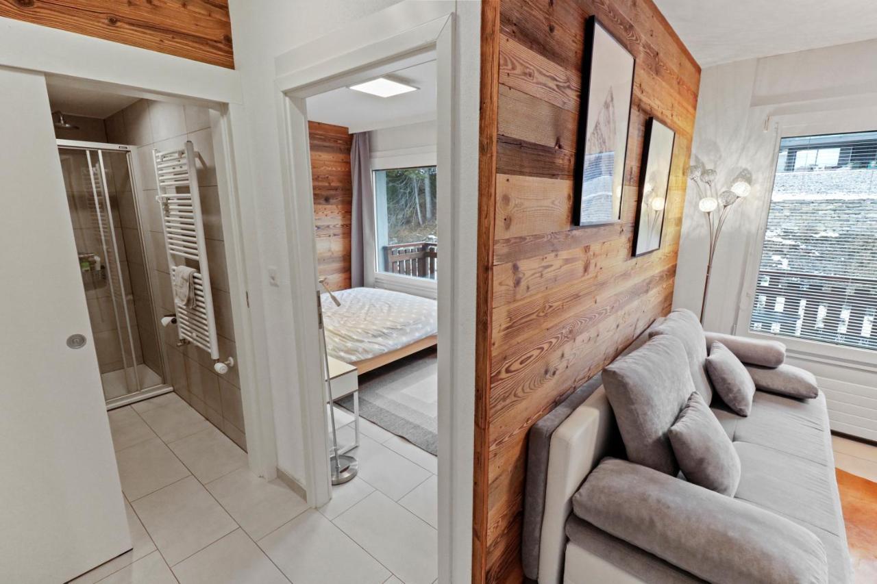 Appartement En Plein Centre De Crans Montana Экстерьер фото